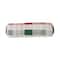 Hello Honey® 25" Red, Green & Gold Plaid Textured Woven Bolster Pillow